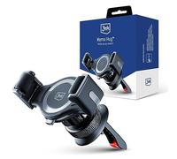 3mk Support voiture Memo Hug – mémorisation taille, fixation grille – Noir