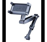 3MK Support Appuie-Tête Voiture pour Smartphone/Tablette 4.7"-12.9" (11.9-32.8cm), Montage sur Appuie-Tête, Réglage Largeur 118-250mm, Noir