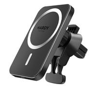 3MK HARDY MagCharger Téléphone portable Noir USB Recharge sans fil Charge rapide Auto