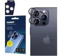 3mk Verre hybride HARDY Lens Protection pour Apple iPhone 13 Pro/13 Pro Max Graphite Gray Lentille de l'appareil photo 0,4mm 9H