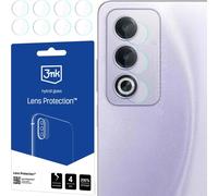3mk verre hybride Lens Protection pour Oppo A3 Pro 5G / Energy caméra lentille de la caméra 0,16mm 6H (4 pièces)