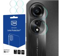 3mk verre hybride Lens Protection pour Oppo A78 4G caméra lentille de la caméra 0,16mm 6H (4 pièces)