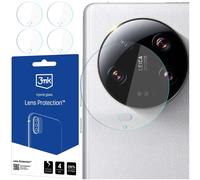 3mk verre hybride Lens Protection pour Xiaomi 14 Ultra caméra lentille de la caméra 0,16mm 6H (4 pièces)