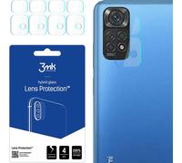 3mk verre hybride Lens Protection pour Xiaomi Redmi Note 11s 4G caméra lentille de la caméra 0,16mm 6H (4 pièces)