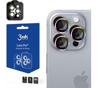 3mk Verre hybride Lens Protection Pro pour Apple iPhone 16 Pro /16 Pro MaxLentille de la caméra 0,04mm 9H