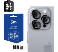 3mk Verre hybride Lens Protection Pro pour Apple iPhone 16 Pro /16 Pro MaxLentille de la caméra 0,04mm 9H