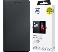 3MK Wallet Case iPhone 14 Pro 6.1" noir Étui de protection