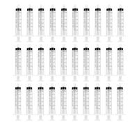3ml Plastique Seringue, 30 Pièces Seringue 3ml, Facile À Utiliser, Pour Science Laboratoire, Jardin, Arrosage, Mesure De Liquide (Sans Aiguille)
