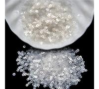 3mm 4mm 5mm 6mm Sequin plat rond paillettes en vrac artisanat Paillette couture vêtements décoration bricolage accessoires