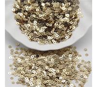 3mm 4mm 5mm 6mm Sequin plat rond paillettes en vrac artisanat Paillette couture vêtements décoration bricolage accessoires