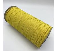 3mm 7mm 10mm 5yards/Lot Jaune Haute Élastique À Coudre Bande Élastique Bande De Caoutchouc Taille Bande Stretch Corde Élastique Ruban-Jaune,10mm 5yards
