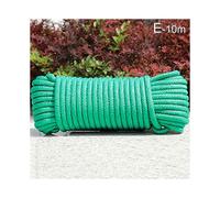 (3mm,green)10 Meters Outdoor Travel Nylon Laundry Line Multifunctional Clotheslines Portable Clothes Dryers