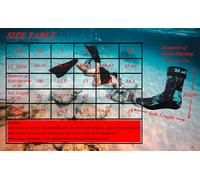 3mm Néoprène Combinaison Chaussettes Thermique Antidérapant Plongée Chaussettes Bottes Pour Hommes Femmes Snorkeling