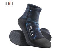 3mm Plongée Néoprène Chaussettes Shorts Combinaison Chaussettes Anti-Dérapant Plage Unisexe Chaud Combinaison Plongée En Apnée Sports Nautiques Plongée Chaussettes - Type Bw3038-L Blue-M