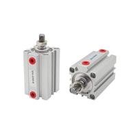 3MOG7Y1 1 pièce SDA B Series Filetage mâle alésage 12 16 20 25 32 40 50 63 80 mm Course 5 10 20 25 30 40 45 50 mm Cylindre pneumatique compact mince