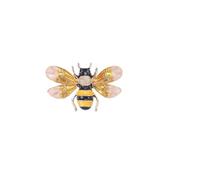 3MOG7Y1 Broches abeilles en émail unisexe pour femmes, épingles à insectes, banquets, fêtes, sacs à dos, accessoires, Small, Agate