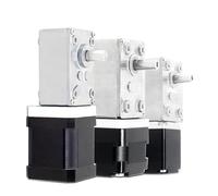 3MOG7Y1 Moteur à engrenages à vis sans fin 28/35/42/57 mm Nema11, Nema14, Nema17, Nema23, couple élevé, DC 24 V, micro-réducteur à vis sans fin, moteurs pas à pas