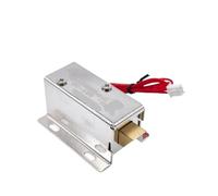 3MOG7Y1 Verrou électromagnétique intelligent 12 V 24 V Cadre Électromagnet Serrure de contrôle électrique pour tiroir armoire porte 10 mm et plaque de guidage