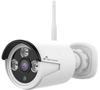 3MP Outdoor Wireless Bullet WiFi Camera 20m Night Vision IP66 Weatherproof Compatible NV-KIT830W-4CAM, NV-KIT430W-4CAM H265+ Space Saving, Metal