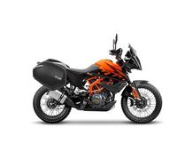 Shad Ktm Duke Adv 390 2020-2022 3p Side Cases Fitting Argenté