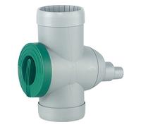 GARANTIA collecteur de pluie Inox DN 68-100 gris incl. élément filtrant