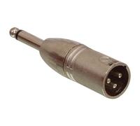 3p XLR male - 6.3mm male
