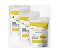 (3packs)Organic Mullein Leaf Tea Bags for Lung Cleansing, Herbal Breathing Support & Natural Cough Relief, Caffeine-Free Herbal Tea