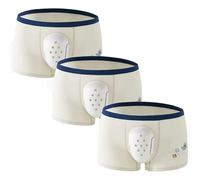 3pc Boxer Respirant pour Garçons après Circoncision, Sous-vêtement de Protection Circoncision, Pantalon de Récupération Chirurgicale, Slip de Convalescence pour Soins Quotidiens(B,TEENAGER L)