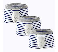 3pc Boxer Respirant pour Garçons après Circoncision, Sous-vêtement de Protection Circoncision, Pantalon de Récupération Chirurgicale, Slip de Convalescence pour Soins Quotidiens(C,140)