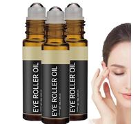 3PC Castor Oil,Eye Roller oil Infused Castor Oil,Frankincense oil,Huile anti-âge,Sérum visage à bille pour le contour des yeux et le visage,Ingrédients naturels,extrait d'huile de ricin