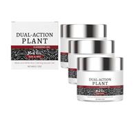 3PC Crème réparatrice à base de riz noir, Peeling Visage, Crème multi-effets, Crèmes exfoliantes à base de son de riz, Raffermissante et anti-rides, Réduit les pores, Pour le visage et le corps