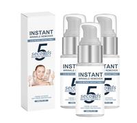 3PC Crèmes Anti Cernes et Rides Instantané, Crème hydratante anti-rides au rétinol, Crème Hydratante Visage, 5 Secondes Remove Wrinkle, 2.5% Retinol Instant Firmly, Atténuer les Poches sous les Yeux