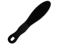 3pc Double-Sided Disposable Foot File And Pumice Stone Pedicure Plastic Rub Callus Remover Unscented Exfoliating Spa(Black)