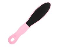 3pc Double-Sided Disposable Foot File And Pumice Stone Pedicure Plastic Rub Callus Remover Unscented Exfoliating Spa(Pink)