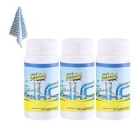 3PC Lanoxie Déboucheur Canalisation, Sink and Drain Cleaner,Powerful Drain and Pipe Cleaner,Portable Foaming Pipeline Dredging Agent for Kitchen,Rapide et Facile U utiliser