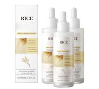 3PC Peel Shot Glow Rice Line, Peel Shot Glow Rice Ampoule Duo, White Rice Serum Peel Shot Exfoliant pour le visage et le corps pour tous les types de peau, peau lisse
