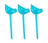 3PC PVC Plant Watering Stakes 25cm Transparent Bird Design | PVC Material, 25cm Size, Transparent Water Level View, Auto-release Hydration, Indoor Outdoor Use, Multicoloured Bird Shape