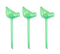 3PC PVC Plant Watering Stakes 25cm Transparent Bird Design | PVC Material, 25cm Size, Transparent Water Level View, Auto-release Hydration, Indoor Outdoor Use, Multicoloured Bird Shape