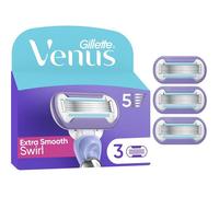 3pc Recharges De Rasoir Pour Femmes Extra Smooth Swirl,AUTHENTIQUES,Cartouches A 5 Lames Pour Un Rasage Doux Même Des Zones