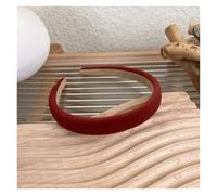 3pc Retro Thin Headbands For Women Girl Solid Color Simple Hairbands Elastic Hair Hoop Ornament Fashion Hair Accessories(C)