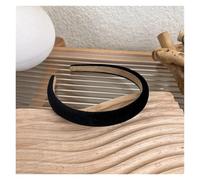 3pc Retro Thin Headbands For Women Girl Solid Color Simple Hairbands Elastic Hair Hoop Ornament Fashion Hair Accessories(Color-H)