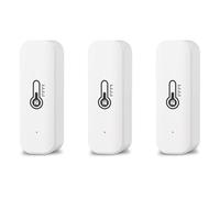 3pc Tuya Zigbee 3.0 Temperature Humidity Sensor RightSitu ZTH02 Work with Yandex