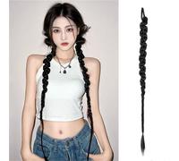 3pc Wig Fried Dough Twists Braid Spice Girls' Dirty Handmade Hair Hip Hop Boxing(PY09-2)