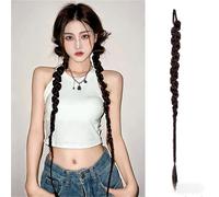 3pc Wig Fried Dough Twists Braid Spice Girls' Dirty Handmade Hair Hip Hop Boxing(PY09-4)