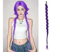 3pc Wig Fried Dough Twists Braid Spice Girls' Dirty Handmade Hair Hip Hop Boxing(PY09-78)