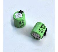 3PCS 1.2V 1/3AA Ni-MH Rechargeable Battery 500mAh with Welding Tabs for Solar Lights