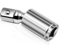 3Pcs 1/4in 3/8in 1/2in Impact Swivel Universal Joint Air Impact Socket Set