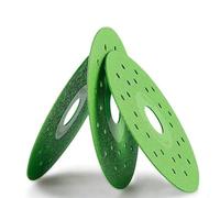3PCS 100MM Ultra-Thin Vacuum Brazed Diamond Grinding Discs, Discos para Cortar Ceramica, Diamond Chamfered Saw Blade for Tile, Marble, and Glass