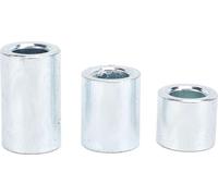 3pcs 12mm douille d'entraxe 19 mm 25 mm 35 mm en alliage d'acier Universal Fit pour 110cc 125cc Pit Dirt Bike ATV