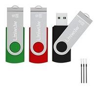 3Pcs 16GO Clés USB à mémoire flash USB 2.0 Memory Stick Clés USB à mémoire de forme G